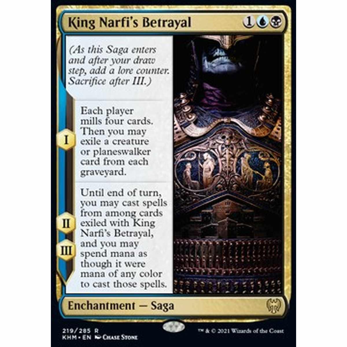King Narfi's Betrayal - Tradimento di Re Narfi - [KHM] [NM]