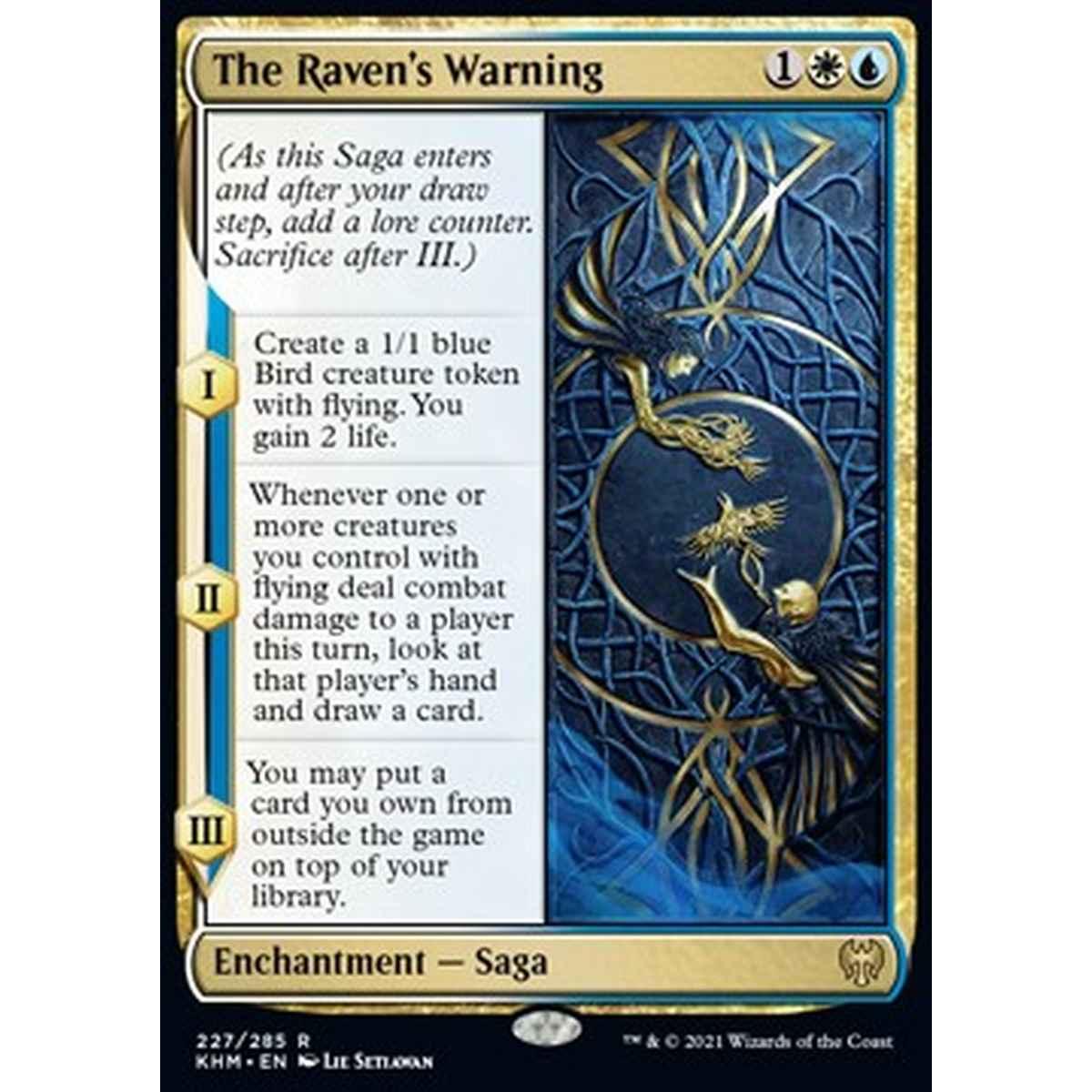 The Raven's Warning - L'Avvertimento del Corvo - [KHM] [NM]