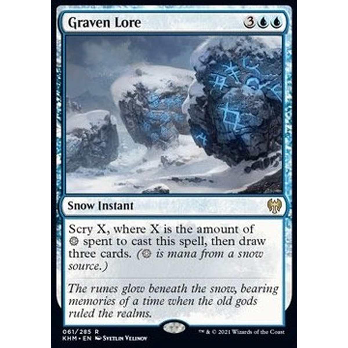 Graven Lore - Sapienza Scolpita - [KHM] [NM]