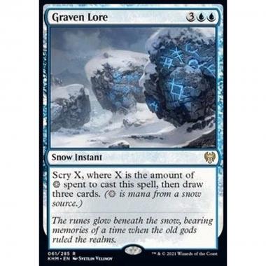 Graven Lore - Sapienza Scolpita - [KHM] [NM]