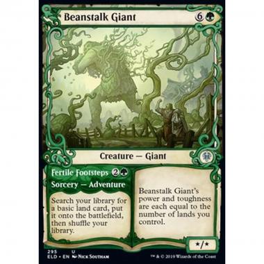 Beanstalk Giant // Fertile Footsteps - Gigante dei Fagioli // Passi Fertili - [XELD] [NM]