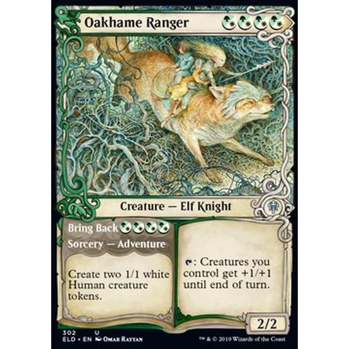 Oakhame Ranger // Bring Back - Ranger di Quercetania // Riportare Indietro - [XELD] [NM]