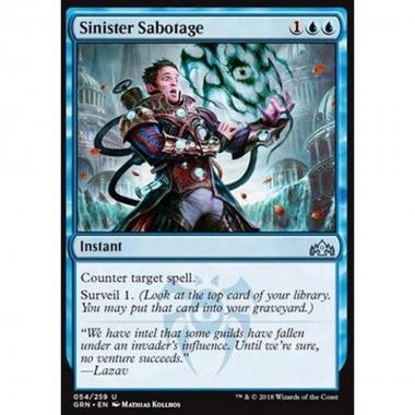 Sinister Sabotage - Sinister Sabotage - [GRN] [NM] [Foil]