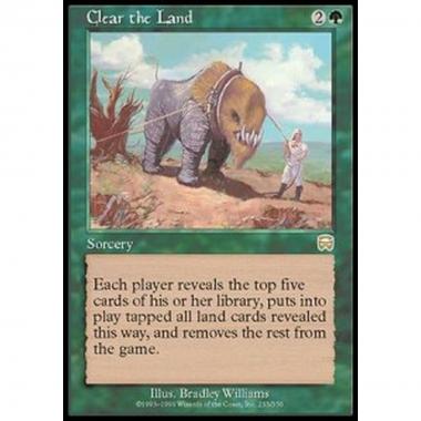 Clear the Land - Sgombrare la Terra - [MMQ] [EX]