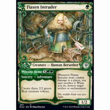 Flaxen Intruder // Welcome Home - Flaxen Intruder // Welcome Home - [XELD] [NM] [Foil]