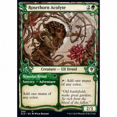 Rosethorn Acolyte // Seasonal Ritual - Rosethorn Acolyte // Seasonal Ritual - [XELD] [NM] [Foil]