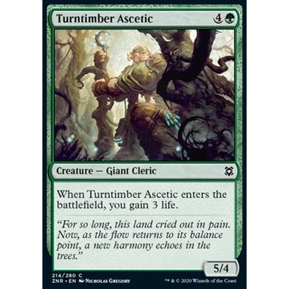 Turntimber Ascetic - Asceta di Legnotorto - [ZNR] [NM] [Foil]