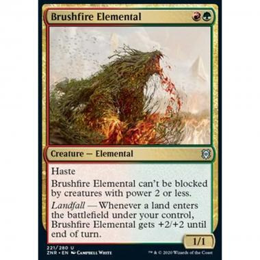 Brushfire Elemental - Elementale dell'Incendio Boschivo - [ZNR] [NM] [Foil]