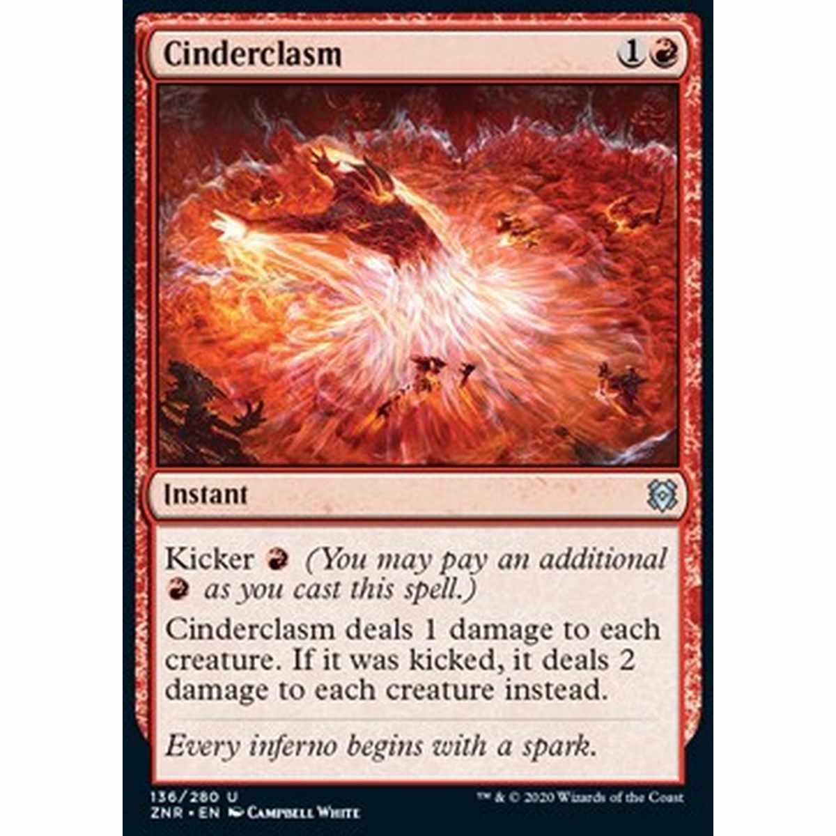 Cinderclasm - Braceclasma - [ZNR] [NM] [Foil]