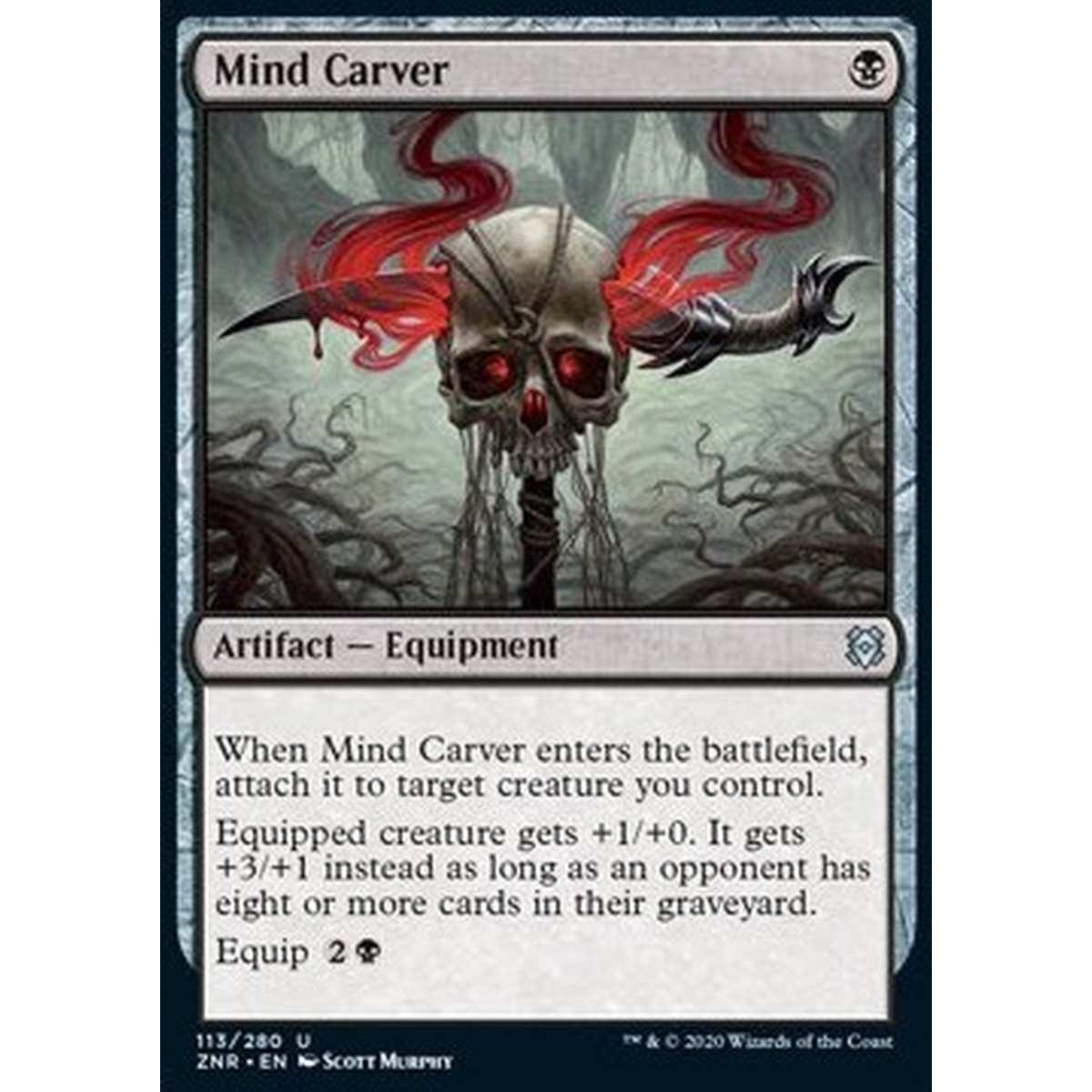 Mind Carver - Trinciacervello - [ZNR] [NM] [Foil]