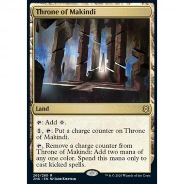 Throne of Makindi - Trono di Makindi - [ZNR] [NM]