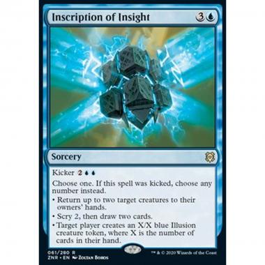 Inscription of Insight - Iscrizione della Conoscenza - [ZNR] [NM]