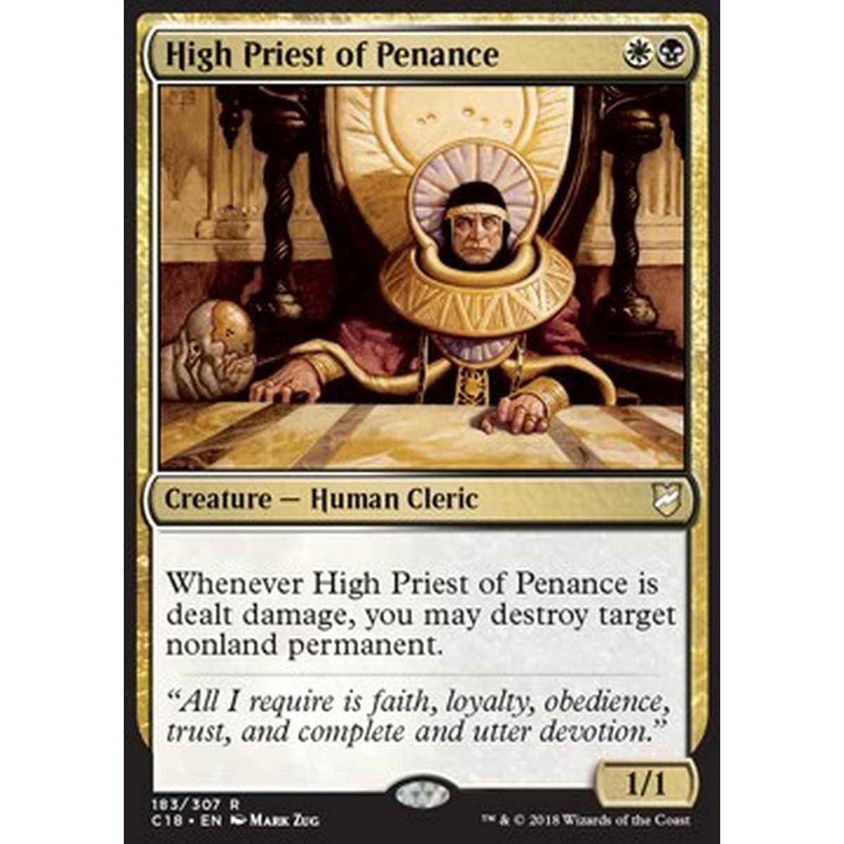 High Priest of Penance - Gran Sacerdote della Penitenza - [C18] [NM]