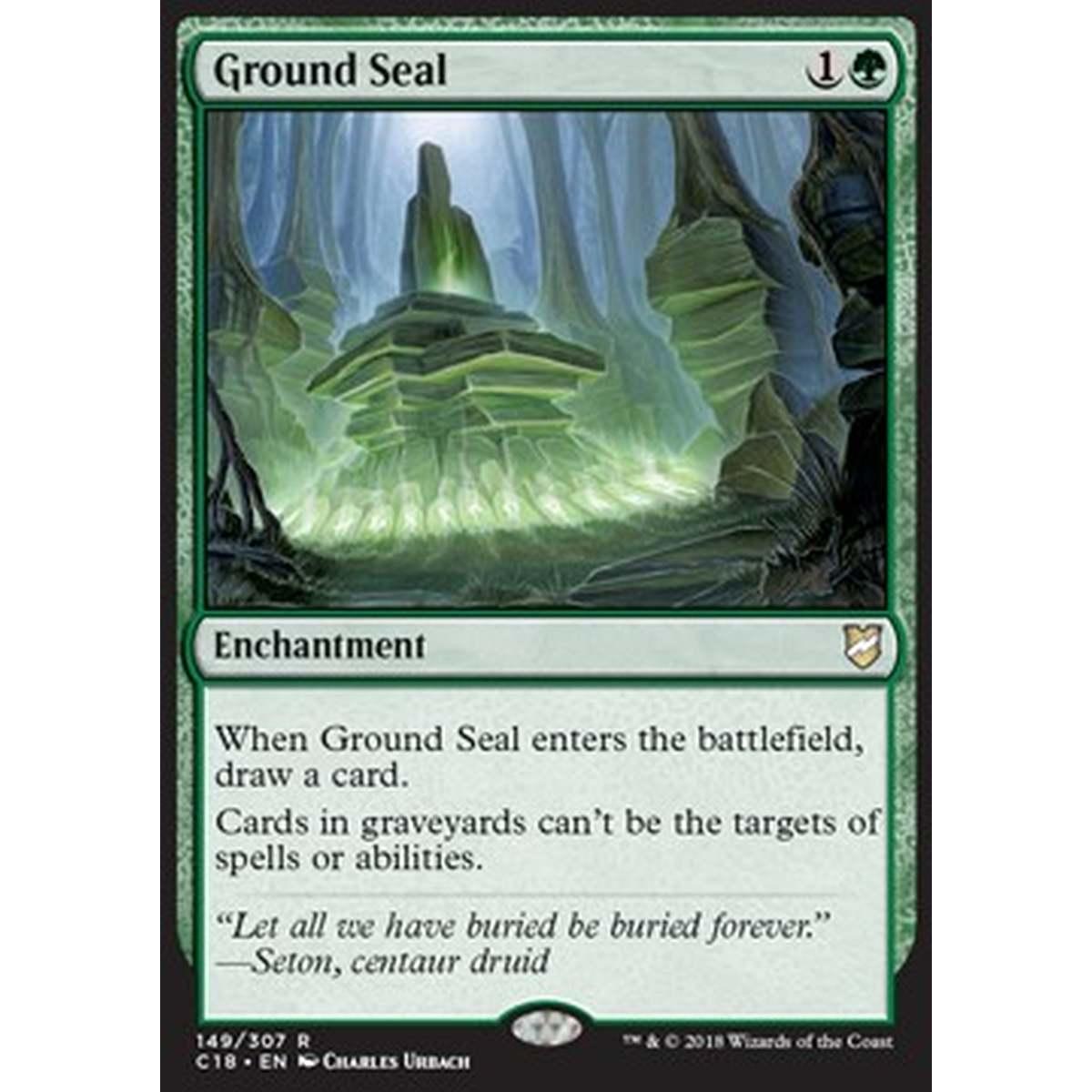 Ground Seal - Sigillo Terreno - [C18] [NM]