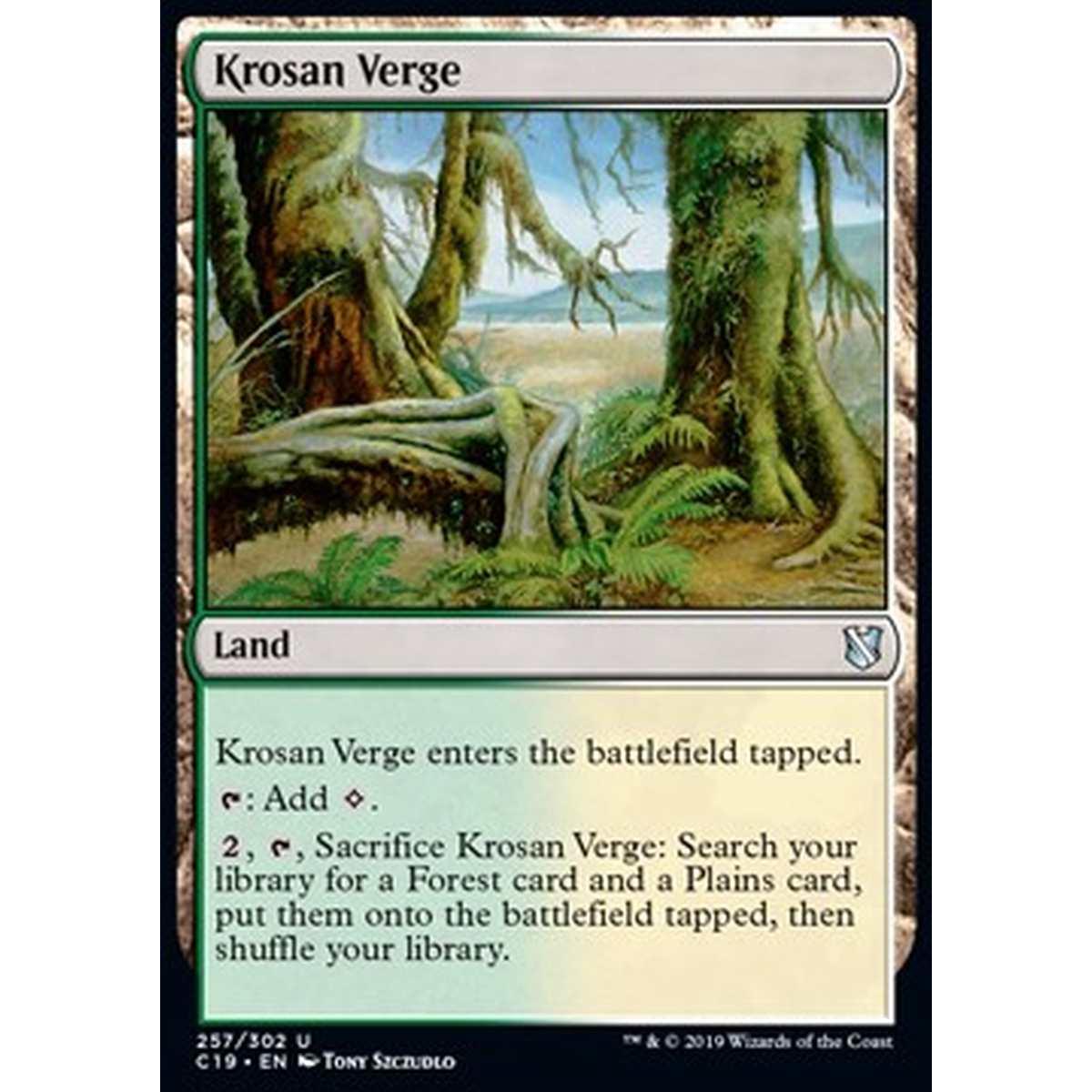 Krosan Verge - Confine di Krosa - [C19] [NM]