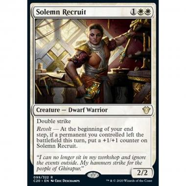 Solemn Recruit - Solemn Recruit - [C20] [NM]
