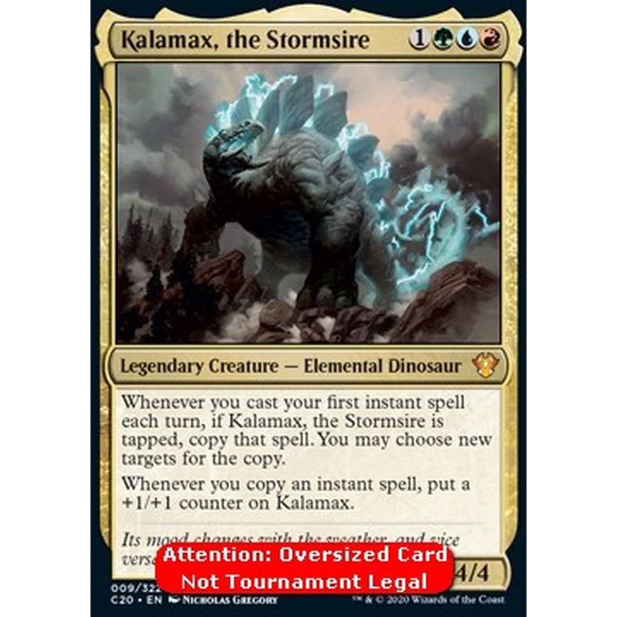 Kalamax, the Stormsire (V.2) - Kalamax, the Stormsire (V.2) - [C20] [NM] [Foil]