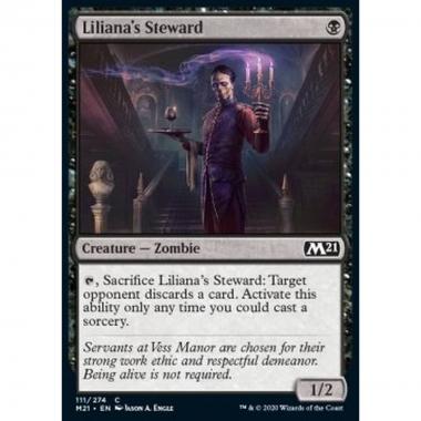Liliana's Steward - Attendente di Liliana - [M21] [NM] [Foil]