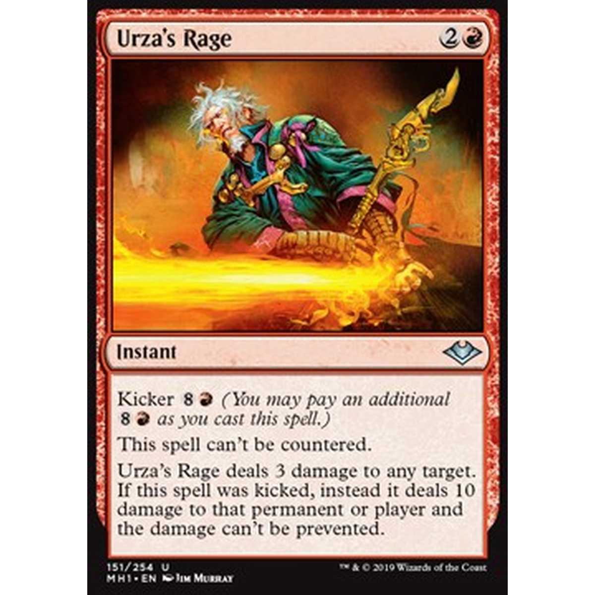 Urza's Rage - Urza's Rage - [MH1] [NM] [Foil]