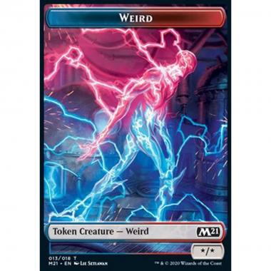 Weird Token (Blue and Red */*) - Weird Token (Blue and Red */*) - [XM21] [NM]