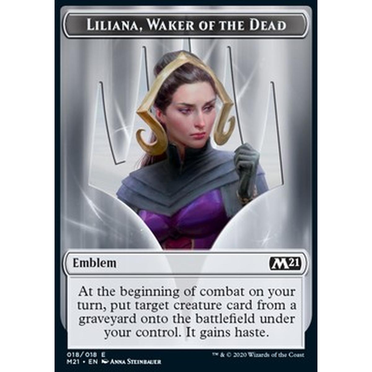 Liliana, Waker of the Dead Emblem - Liliana, Waker of the Dead Emblem - [XM21] [NM]