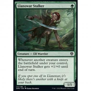 Llanowar Stalker - Cacciatrice di Llanowar - [DMU] [NM]