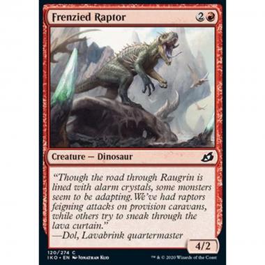 Frenzied Raptor - Raptor Frenetico - [IKO] [NM] [Foil]
