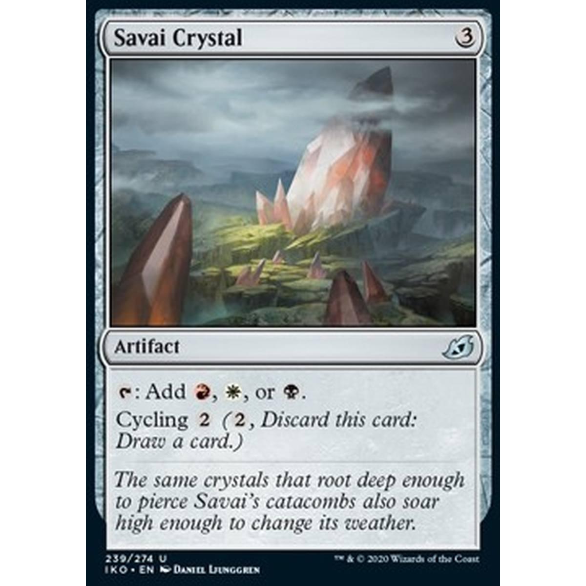 Savai Crystal - Cristallo di Savai - [IKO] [NM] [Foil]