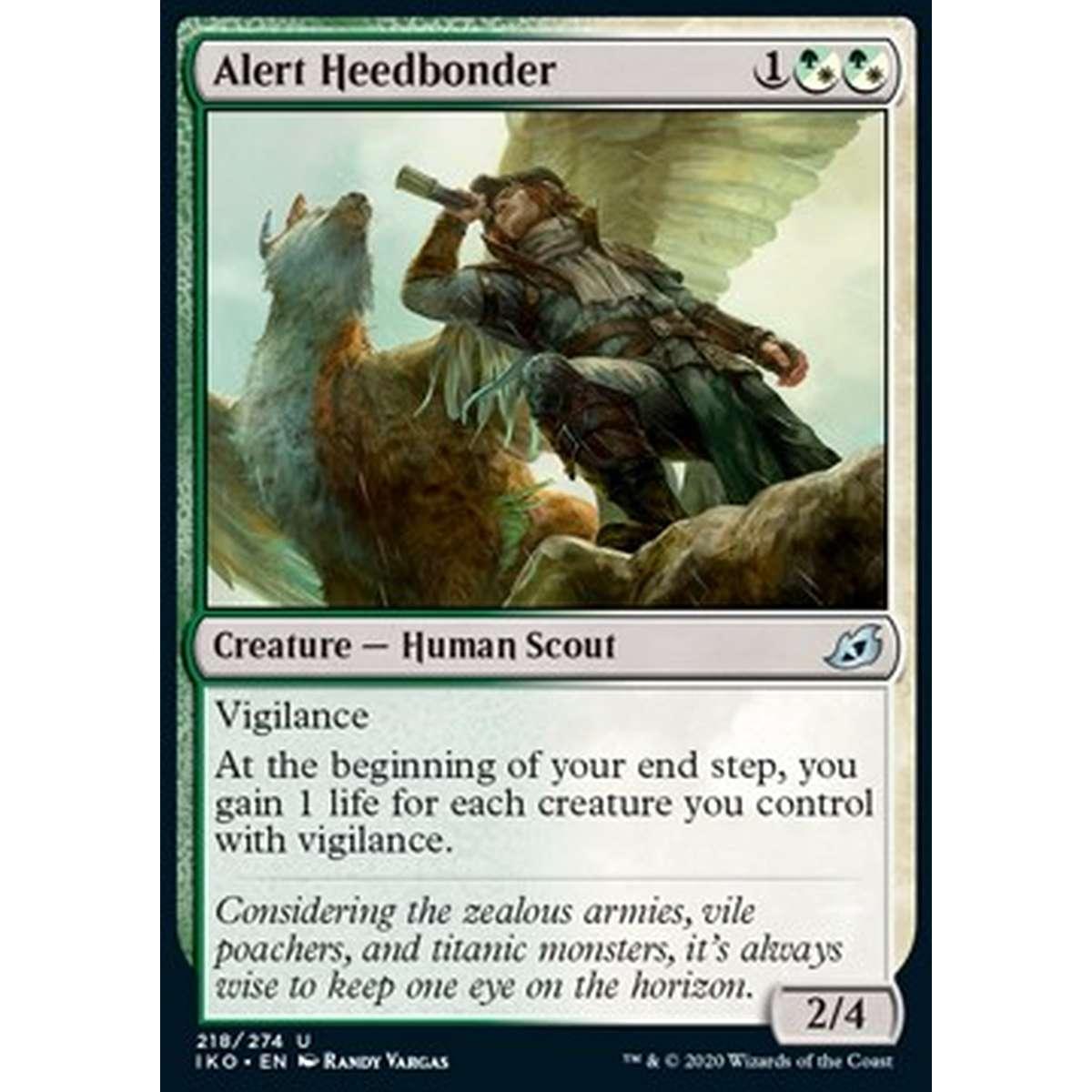 Alert Heedbonder - Vincolaintuito Vigile - [IKO] [NM] [Foil]