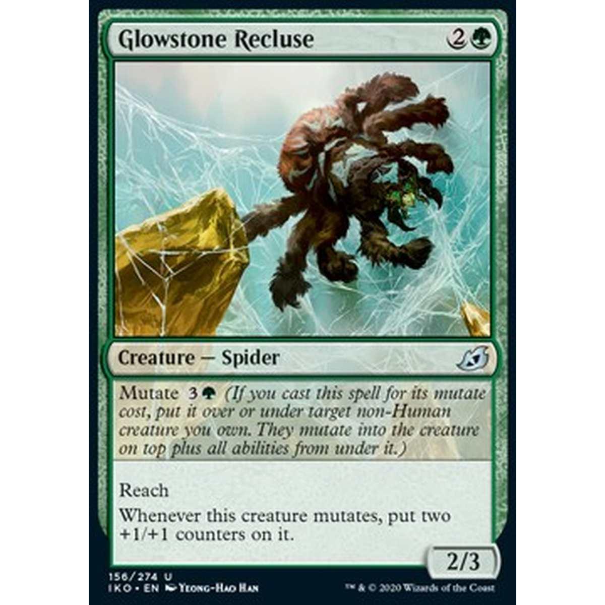 Glowstone Recluse - Eremita della Splendipietra - [IKO] [NM] [Foil]