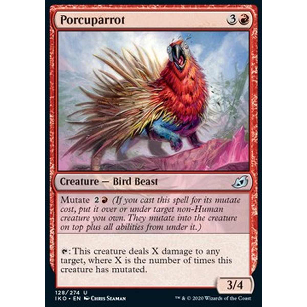 Porcuparrot - Istrigallo - [IKO] [NM] [Foil]