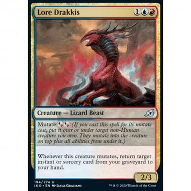 Lore Drakkis - Drakkis della Sapienza - [IKO] [NM] [Foil]