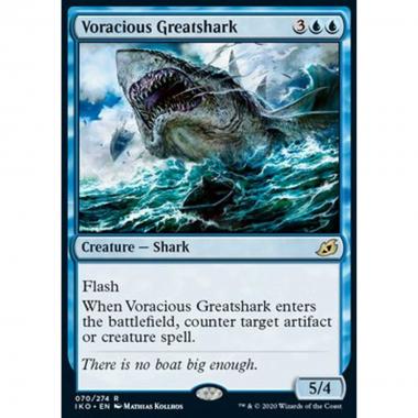Voracious Greatshark - Gransqualo Vorace - [IKO] [NM]