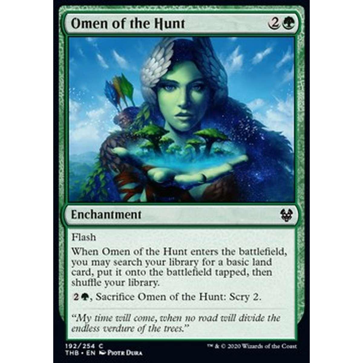 Omen of the Hunt - Presagio della Caccia - [THB] [NM] [Foil]