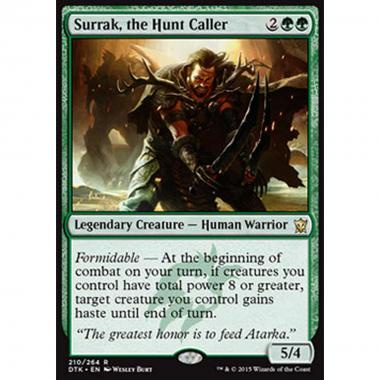 Surrak, the Hunt Caller - Surrak, il Convocatore di Caccia - [DTK] [NM]