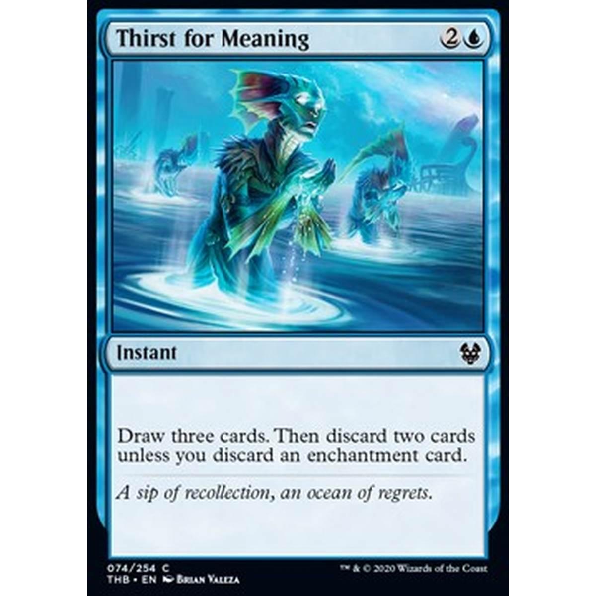 Thirst for Meaning - Thirst for Meaning - [THB] [NM] [Foil]