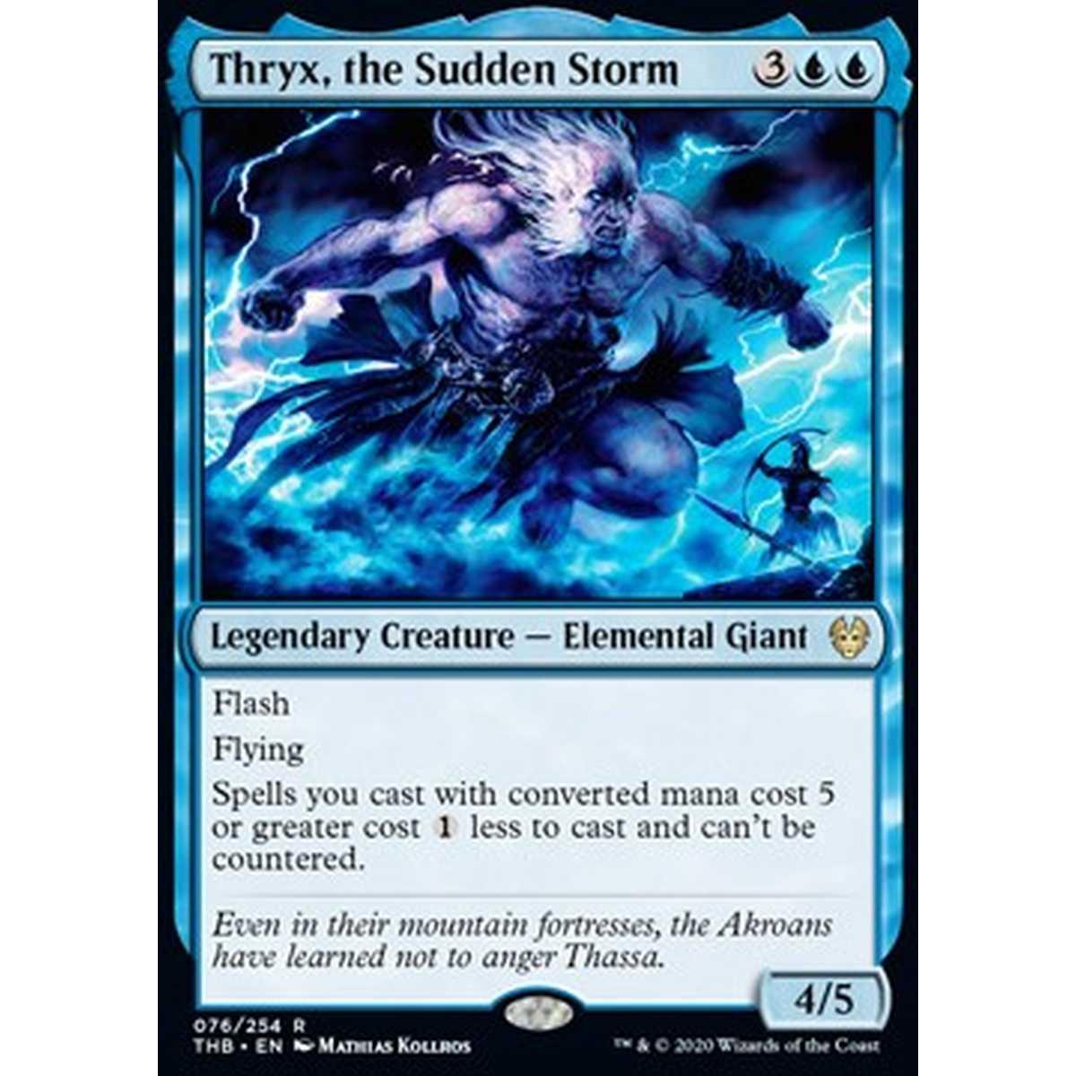 Thryx, the Sudden Storm - Tryx, la Tempesta Improvvisa - [THB] [NM]