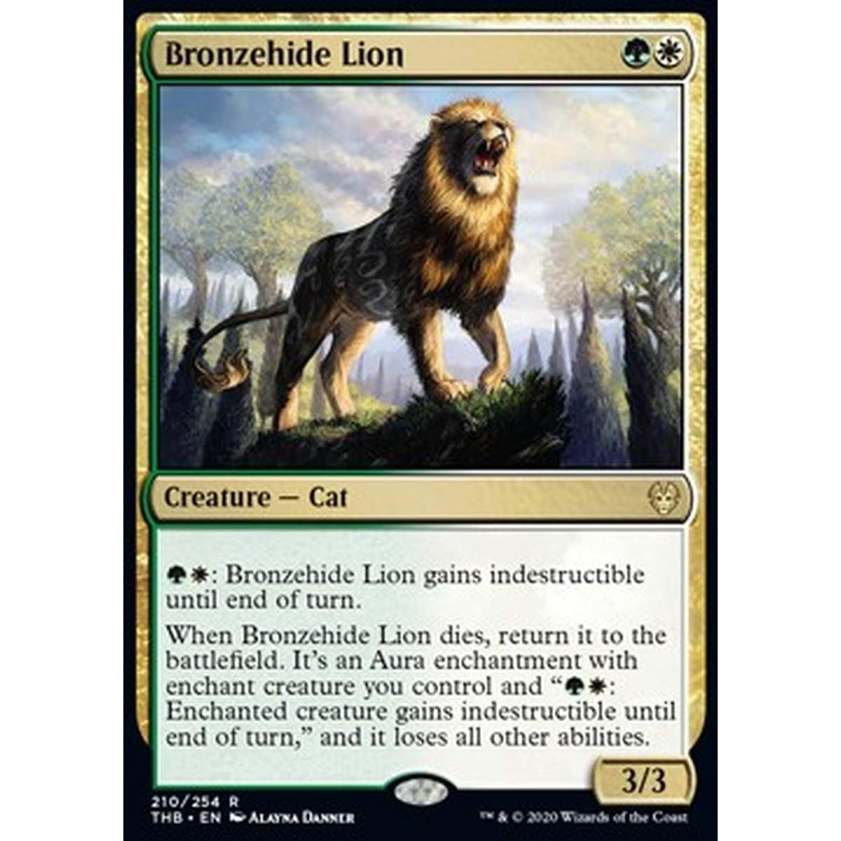 Bronzehide Lion - Leone dal Manto di Bronzo - [THB] [NM]