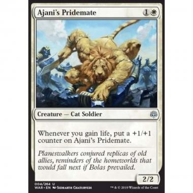Ajani's Pridemate - Compagno di Ajani - [WAR] [NM] [Foil]