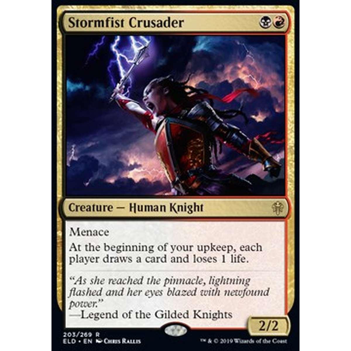 Stormfist Crusader - Crociata Pugnotempesta - [ELD] [NM]