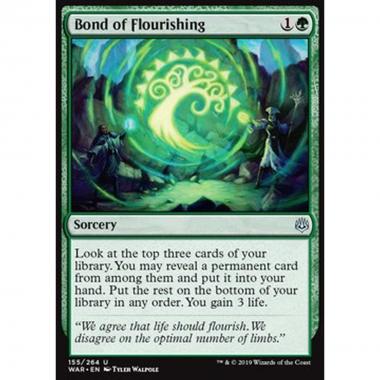 Bond of Flourishing - Bond of Flourishing - [WAR] [NM] [Foil]