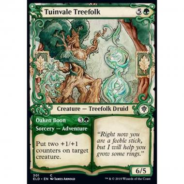 Tuinvale Treefolk // Oaken Boon - Silvantropo di Tuinvalle // Dono della Quercia - [XELD] [NM] [Foil]