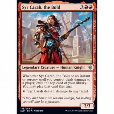 Syr Carah, the Bold - Syr Carah, l'Audace - [ELD] [NM] [Foil]