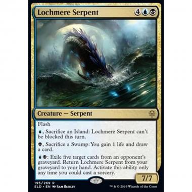 Lochmere Serpent - Serpe del Lochmere - [ELD] [NM]
