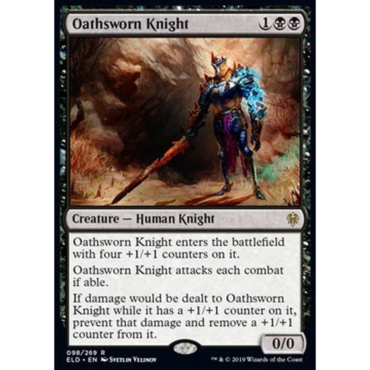 Oathsworn Knight - Cavaliere Giurato - [ELD] [NM]