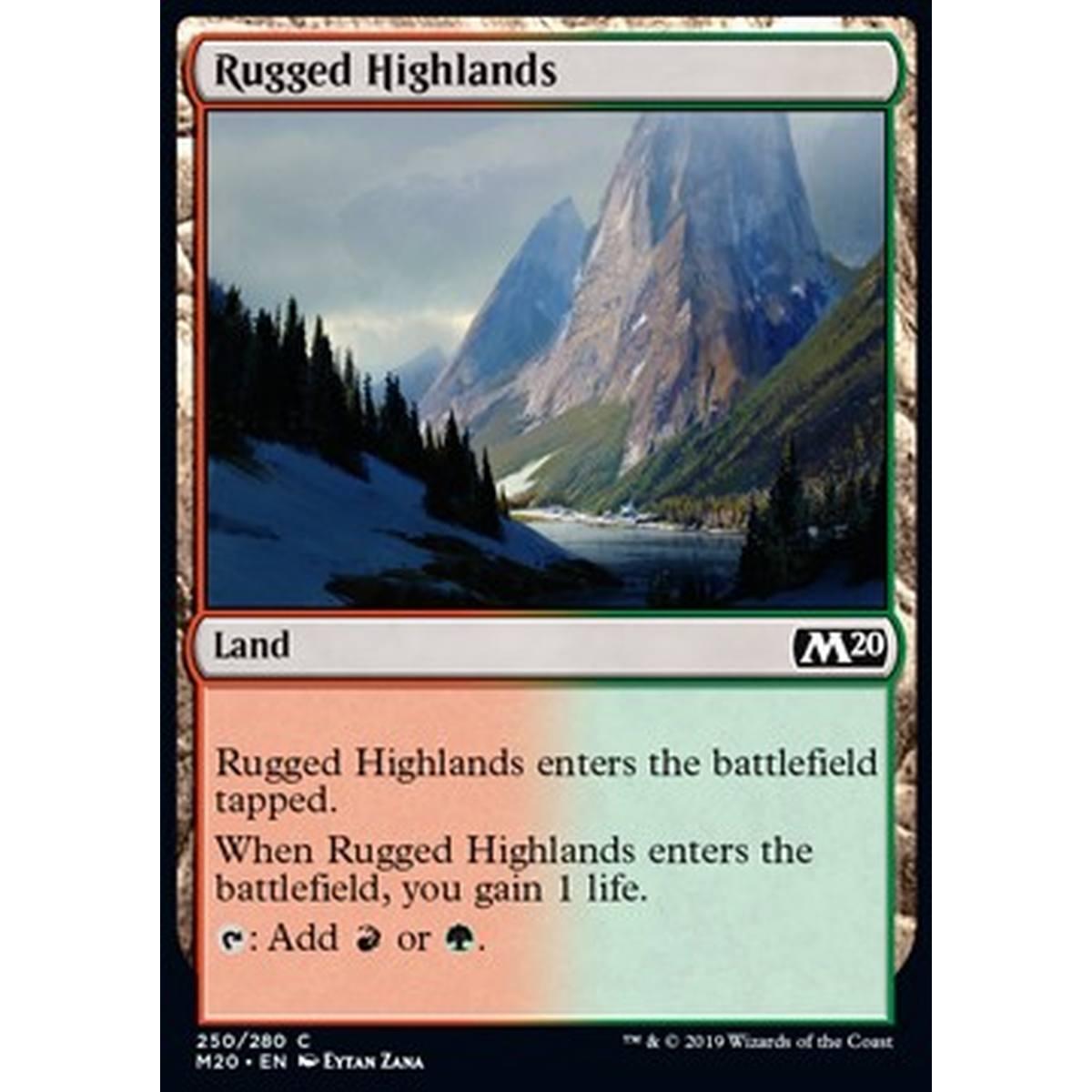 Rugged Highlands - Altopiani Accidentati - [M20] [NM] [Foil]