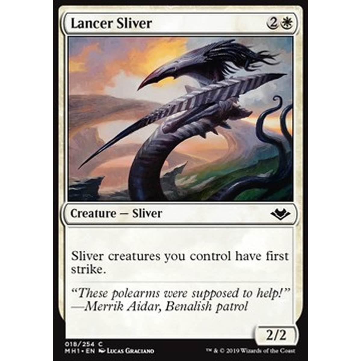 Lancer Sliver - Lancer Sliver - [MH1] [NM] [Foil]