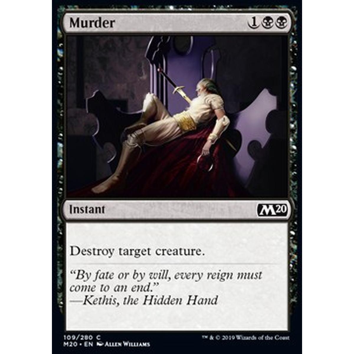 Murder - Omicidio - [M20] [NM] [Foil]
