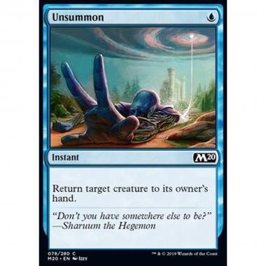 Unsummon - Controevocazione - [M20] [NM] [Foil]