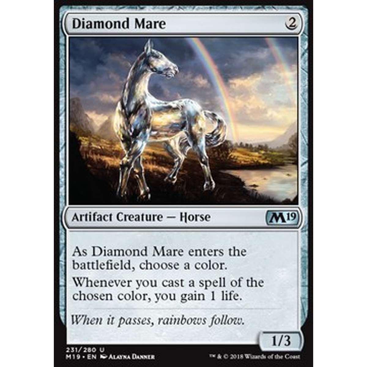 Diamond Mare - Destriero di Diamante - [M19] [NM] [Foil]